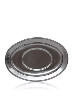 Hot Sale 💯 Juliska Pewter Stoneware Gravy Boat Plate ✔️