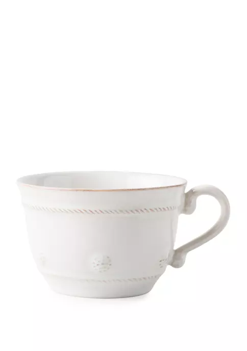 Outlet ❤️ Juliska Berry & Thread Whitewash Tea Cup ✨ 1 Outlet ❤️ Juliska Berry & Thread Whitewash Tea Cup ✨