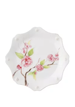 Promo 🎉 Juliska Berry & Thread Floral Sketch Camellia Dessert/Salad Plate 🤩