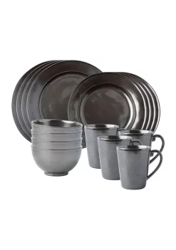Coupon ⭐ Juliska Pewter Stoneware 16-Piece Set 🌟