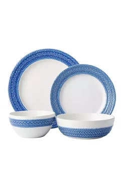 New 🎉 Juliska Le Panier Delft Blue 4-Piece Place Setting 💯