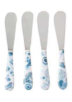 Discount 🛒 Juliska Field of Flowers Set of 4 Spreaders 🎉 -Juliska store Belk 1119