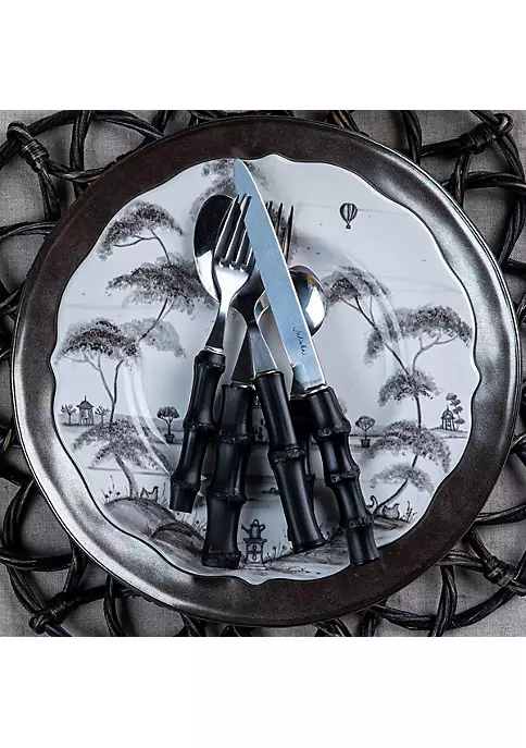 Outlet 🥰 Juliska BAMBOO FLATWARE - BLACK 🤩 2 Outlet 🥰 Juliska BAMBOO FLATWARE - BLACK 🤩 - Image 2