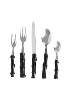 Outlet 🥰 Juliska BAMBOO FLATWARE - BLACK 🤩 7 Outlet 🥰 Juliska BAMBOO FLATWARE - BLACK 🤩 -Juliska store Belk 1201