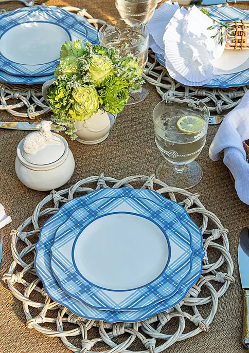 Flash Sale ⭐ Juliska Chambray Tartan Dessert Plate 🌟 2 Flash Sale ⭐ Juliska Chambray Tartan Dessert Plate 🌟 - Image 2