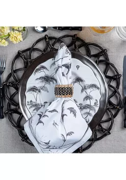 Best Pirce 😉 Juliska WOVEN NAPKIN RING 👏 -Juliska store Belk 1255