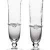 Promo 💯 Juliska Graham Set of Two, Toasting Flutes 🔥