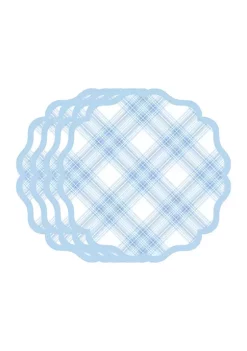 Top 10 🎁 Juliska Chambray Tartan Set of 4 Placemats 👏