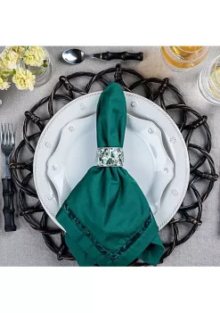 Best deal 🛒 Juliska FIELD OF FLOWERS NAPKIN RING ❤️ 8 Best deal 🛒 Juliska FIELD OF FLOWERS NAPKIN RING ❤️ -Juliska store Belk 323