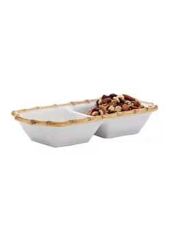 Coupon 🧨 Juliska BAMBOO TWO SECTION SERVER 😀 -Juliska store Belk 366