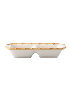 Coupon 🧨 Juliska BAMBOO TWO SECTION SERVER 😀 -Juliska store Belk 368