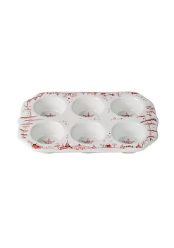Hot Sale 😍 Juliska WINTER FROLIC MUFFIN DISH 🥰 -Juliska store Belk 441