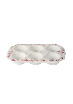 Hot Sale 😍 Juliska WINTER FROLIC MUFFIN DISH 🥰 -Juliska store Belk 442