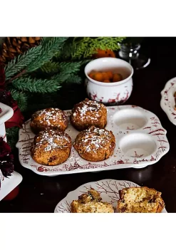 Hot Sale 😍 Juliska WINTER FROLIC MUFFIN DISH 🥰 -Juliska store Belk 443