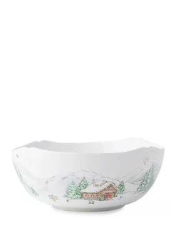 Coupon 🎉 Juliska 10 Inch Berry & Thread North Pole Serving Bowl 🌟 -Juliska store Belk 479