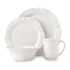 Budget 🥰 Juliska Berry & Thread Whitewash Flared 4 Piece Place Setting (JA01/W, JA02/W, JA07/W, JA06/W) 🤩