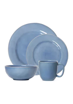 Brand new 🔥 Juliska Puro Chambray 16 Piece Dinnerware Set (KS01/47, KS02/47, KS07/47, KS046/47) 🎉