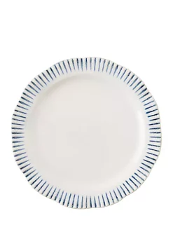 Flash Sale ✨ Juliska Sitio Stripe Indigo Dinner Plate ⭐