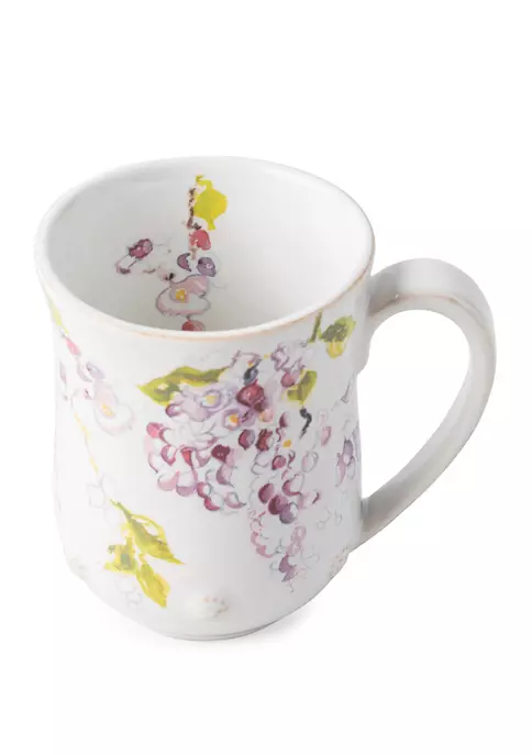Cheap 😍 Juliska Berry & Thread Floral Sketch Wisteria Mug 🎁 2 Cheap 😍 Juliska Berry & Thread Floral Sketch Wisteria Mug 🎁 - Image 2