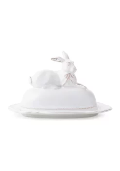 Best Pirce ⭐ Juliska Clever Creatures Bridget - Bunny Butter Dish 🔔