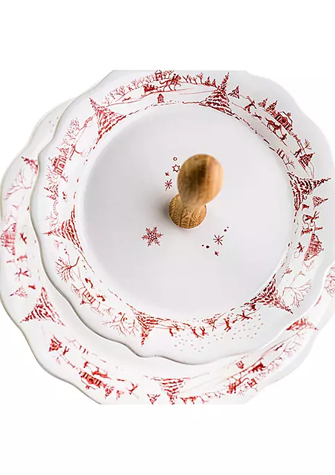 Wholesale ✨ Juliska WINTER FROLIC TWO TIER SERVER ✔️ 3 Wholesale ✨ Juliska WINTER FROLIC TWO TIER SERVER ✔️ - Image 3