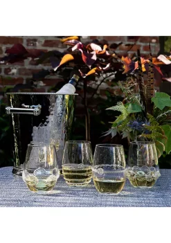 Brand new 💯 Juliska Heritage Stemless Wine Assorted Set ✔️ -Juliska store Belk 727