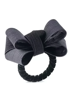 Best Sale 🥰 Juliska Tuxedo Black Napkin Ring ⭐ -Juliska store Belk 746