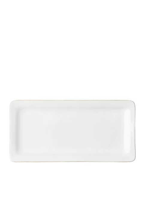 Brand new ⭐ Juliska Puro Whitewash Rectangular Appetizer Platter ⌛ 2 Brand new ⭐ Juliska Puro Whitewash Rectangular Appetizer Platter ⌛ - Image 2