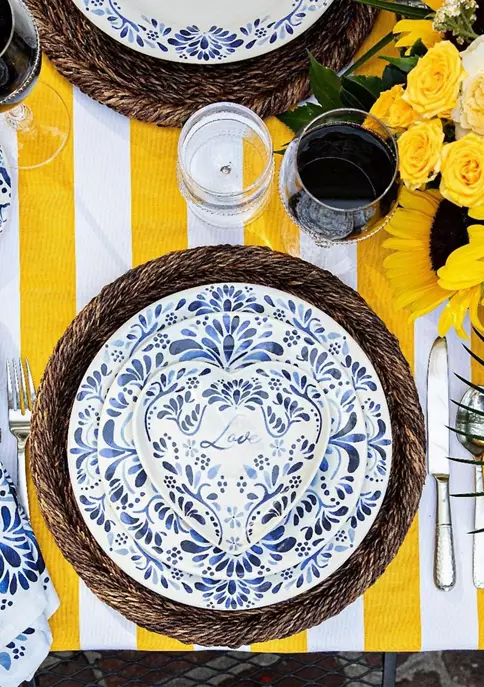 Best deal 🔥 Juliska Iberian Journey Indigo Love Tray ✔️ 3 Best deal 🔥 Juliska Iberian Journey Indigo Love Tray ✔️ - Image 3