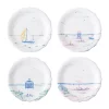 New 😀 Juliska Country Estate Seaside Assorted Party Plates Set ⌛
